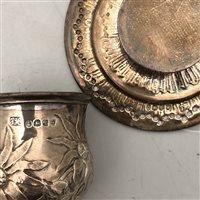 Lot 116 - George IV silver travelling chalice and paten, Jonathan Hayne, London, 1831.