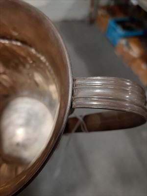 Lot 394 - William & Mary style porringer, indistinct maker's mark, London 1769 [sic]