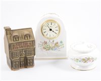 Lot 12 - A collection of Tremar Pottery money boxes, and various Aynsley china wares