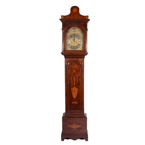 Lot 219 - George III mahogany longcase clock