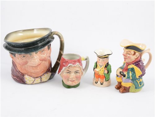 Lot 100 - Collection of fifteen Toby jugs