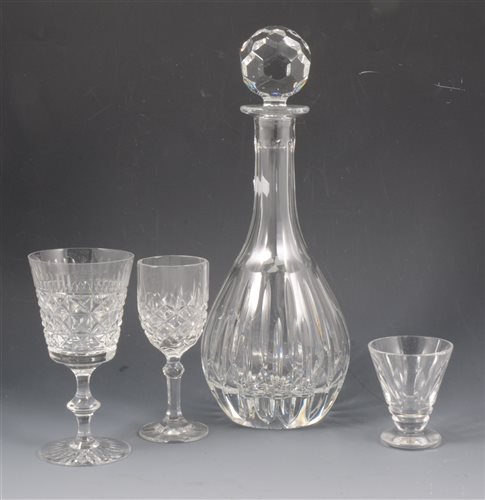 Lot 77 - A quantity of Edinburgh Crystal and other cut glassware