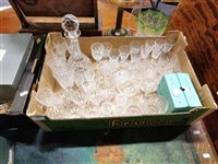Lot 77 - A quantity of Edinburgh Crystal and other cut glassware