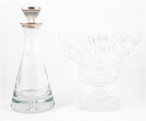 Lot 155 - A contemporary silver-mounted decanter, Broadway & Co, 2005