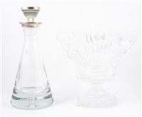 Lot 155 - A contemporary silver-mounted decanter, Broadway & Co, 2005