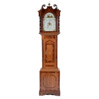 Lot 217 - William IV mahogany longcase clock