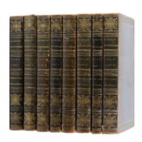 Lot 349 - John Nichols, History & Antiquities of. Leicester, 8 vols, bound as 8