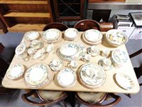 Lot 121 - A large dinner service by Johnson Brothers, Spring Medley design