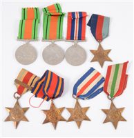 Lot 223 - Eight WWII medals