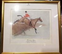 Lot 324 - After Cecil Aldin, two prints from the Hunting Types series