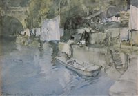 Lot 333 - Sir William Russell Flint - a limited edition print "Silver and White", and two others, [3]