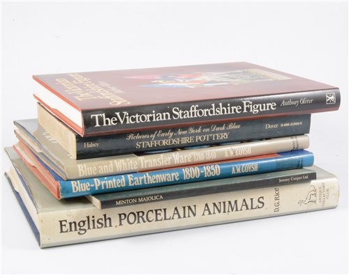 Lot 185 - Quantity of reference books on ceramics and antiques