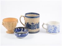 Lot 38 - A collection of Staffordshire pottery transferware
