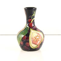 Lot 15 - A Moorcroft Pottery vase, ‘Queens Choice’ designed by Emma Bossons.
