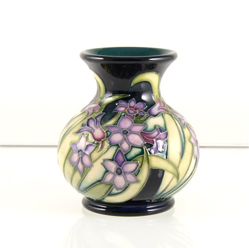 Lot 581 - A Moorcroft Pottery trial vase, designed by Sian Leeper.