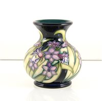 Lot 581 - A Moorcroft Pottery trial vase, designed by Sian Leeper.