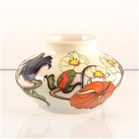 Lot 9 - A Moorcroft Pottery vase, ‘Sandringham' Bouquet’ designed by Emma Bossons