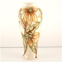 Lot 559 - A Moorcroft Pottery vase, 'Rudbeckia' designed by Rachel Bishop.