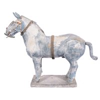 Lot 237 - Small 'Chinese terracotta horse', Tang style