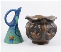 Lot 50 - Two Bretby Art Pottery vases