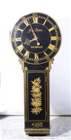 Lot 152 - A large replica-cased tavern clock, signed John Dewe, Southwark