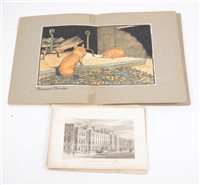 Lot 206 - Cecil Aldin, Cecil Aldin's Happy Family, Frowde Hodder & Stoughton, 1912, and a set of Regents Park book plates