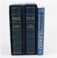 Lot 185 - Thatcher, Margaret - The Collective Speeches published by Harper Collins numbered deluxe limited edition of 200 copies, number 10