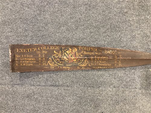 Lot 302 - Exeter College Rowing Interest