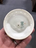 Lot 257 - Coalport bone china pot pourri vase and cover, circa 1910
