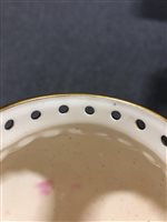 Lot 257 - Coalport bone china pot pourri vase and cover, circa 1910