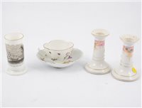 Lot 42 - Collection of Victorian and continental ceramics