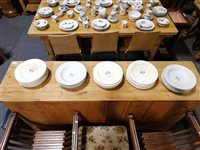 Lot 122 - A late 19th/ early 20th Century part dinner service by Ashworth Brothers