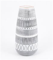 Lot 630 - An Upsala-Ekeby faience vase, by Ingrid Atterberg, 24cm