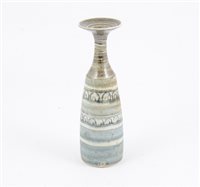Lot 657 - A porcelain bottle vase by Mary Rich
