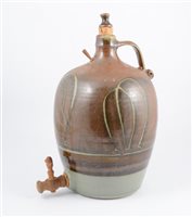 Lot 655 - A large stoneware cider jar by David Frith