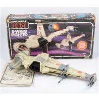 Lot 147 - Star Wars B-Wing Fighter Vehicle, by Kenner Toys, with original box.