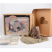 Lot 177 - Star Wars The Empire Strikes Back Dagobah Action Playset, by Kenner Toys, in original box.