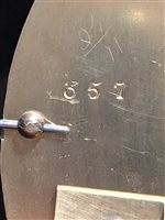 Lot 211 - Louis XVI style gilt metal and Bleu Celeste porcelain clock garniture, late 19th Century