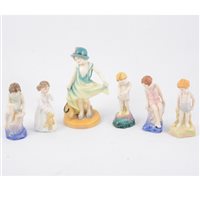 Lot 2 - A collection of limited edition and first year of issue Royal Doulton figurines (6)