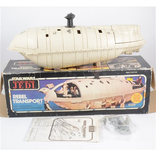 Lot 163 - Star Wars Return of the Jedi Rebel Transport Vehicle, by Palitoy, with original box.