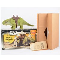 Lot 156 - Star Wars Patrol Dewback Figure, by Kenner Toys, with original box.
