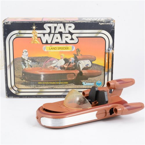 Lot 154 - Star Wars Land Speeder Vehicle, by Kenner Toys, in original box.