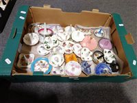 Lot 105 - A large quantity of ring trees (approx. 65), including Limoges, Coalport, Crown Staffordshire