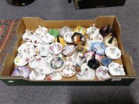 Lot 105 - A large quantity of ring trees (approx. 65), including Limoges, Coalport, Crown Staffordshire