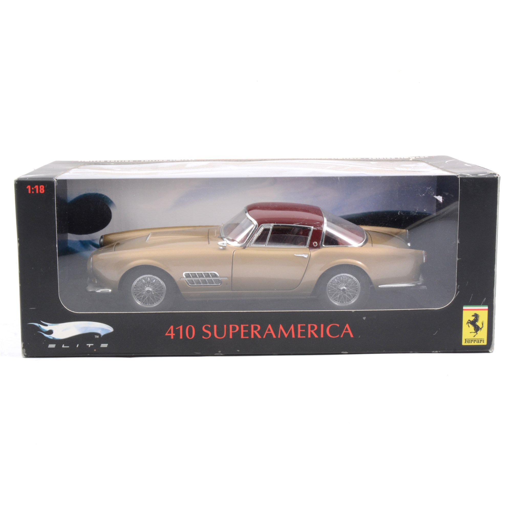 Lot 291 - Hotwheels Ferrari 410 Superamerica, 1:18