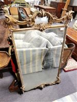 Lot 387 - 19th Century gilt framed mirror