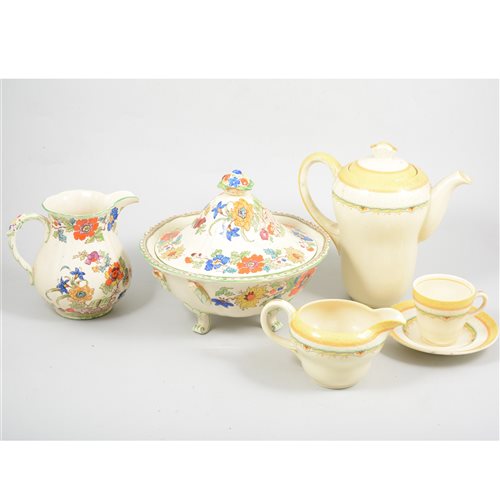 Lot 62 - A quantity of Mason's hand-painted dinnerware, retailed by Lawleys, Regent Street