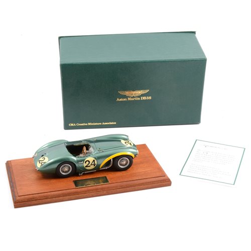 Lot 257 - CMA Creative Miniature Associates USA white metal model Aston Martin DB3S