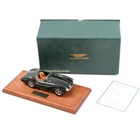 Lot 258 - CMA Creative Miniature Associates USA white metal model Aston Martin DB3S 'Production / Road' car