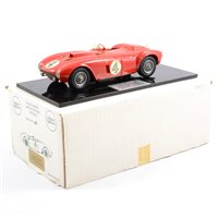 Lot 259 - Historic Replicars Replica limited edition white metal model Ferrari 375 PLUS 1954 Le Mans winner 48/250, 1:24 scale, with plinth, boxed.